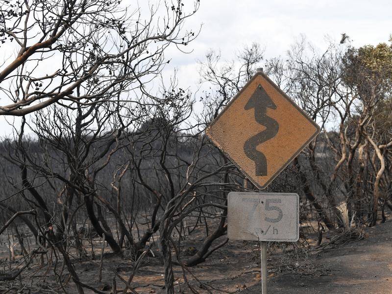 A global report cites Australia's 2020 bushfires as an example of a climate change security risk.