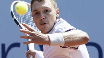 World No.110 Hamad Medjedovic of Serbia has won the Next Gen ATP title. (EPA PHOTO)