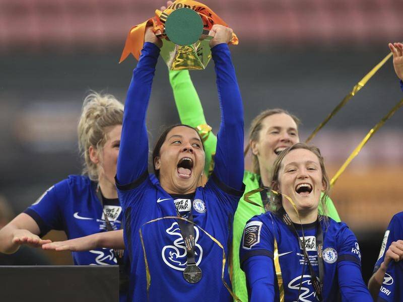 Sam Kerr is hoping to add an English FA Cup winners medal to her previous Chelsea successes.