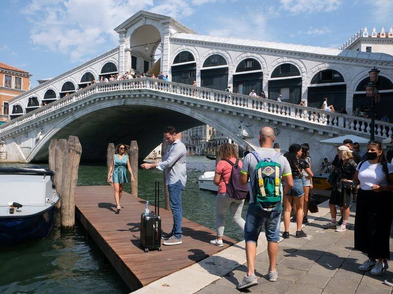 Venice is hosting the world's first film festival since the outbreak of the coronavirus.
