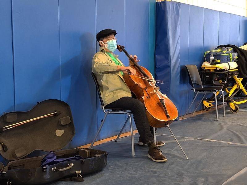 Famed cellist Yo-Yo Ma wanted to give something back to the community.
