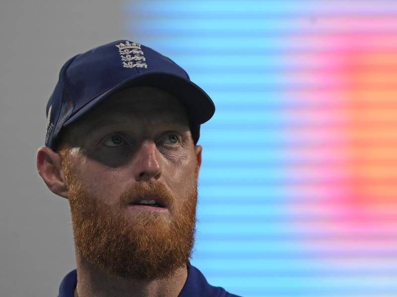 England's Ben Stokes has had surgery on his left knee and hopes to be fit for the India Tests. (AP PHOTO)