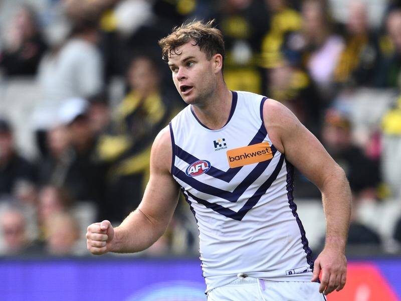 Sean Darcy is expected to return for Fremantle against Collingwood. (Joel Carrett/AAP PHOTOS)