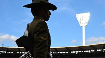 There's no experience like Anzac Day at the MCG, Collingwood coach Craig McRae says. (James Ross/AAP PHOTOS)