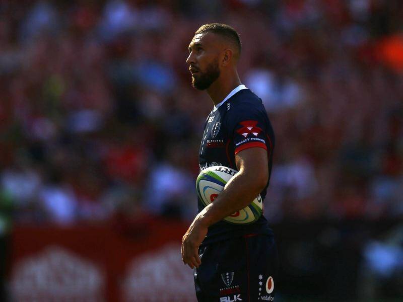 Quade Cooper scored a try but Mebourne Rebels went down to defeat at Ellis Park.