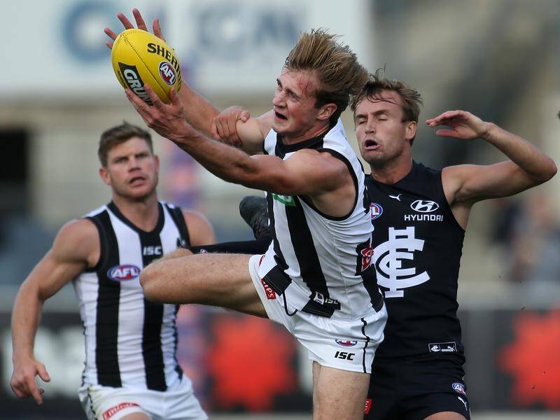 Anton Tohill has been selected for his AFL debut when Collingwood face Port Adelaide.