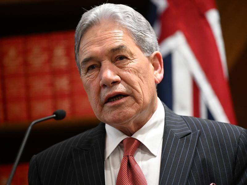 NZ Foreign Minister Winston Peters is in the US for meetings at the United Nations in New York. (Joel Carrett/AAP PHOTOS)