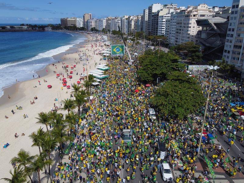 Bolsonaro supporters have held rallies in Sao Paulo and Rio de Janeiro, Brazil's two largest cities.