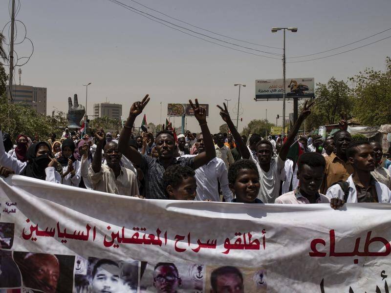 Protesters in Khartoum have kept up demands for the military council to hand over power to civilians