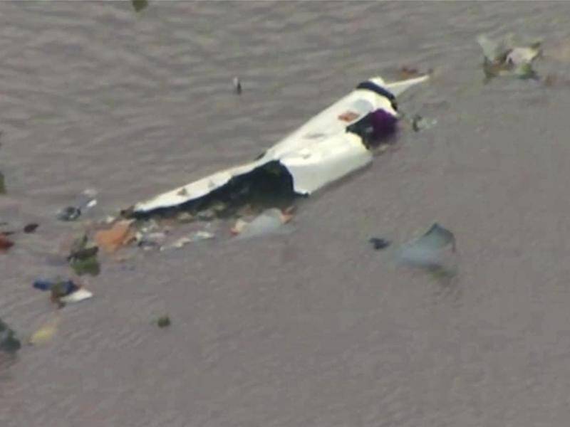 A Texas sheriff says it's unlikely anyone survived the crash of a cargo plane with three aboard.
