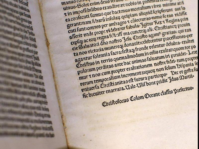 The Columbus Letter has been returned to the Vatican after it was stolen and replaced with a fake.