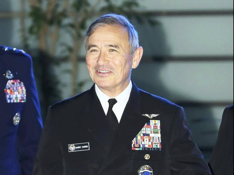 Harry Harris, once named as US envoy to Australia, has backed suspending war games with South Korea.