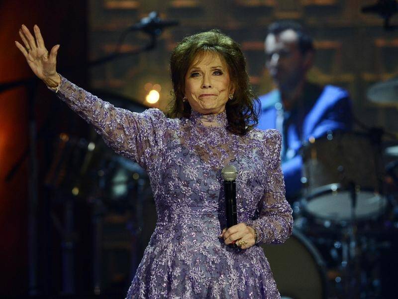 Country music star Loretta Lynn has died at the age of 90, her family says. (AP PHOTO)
