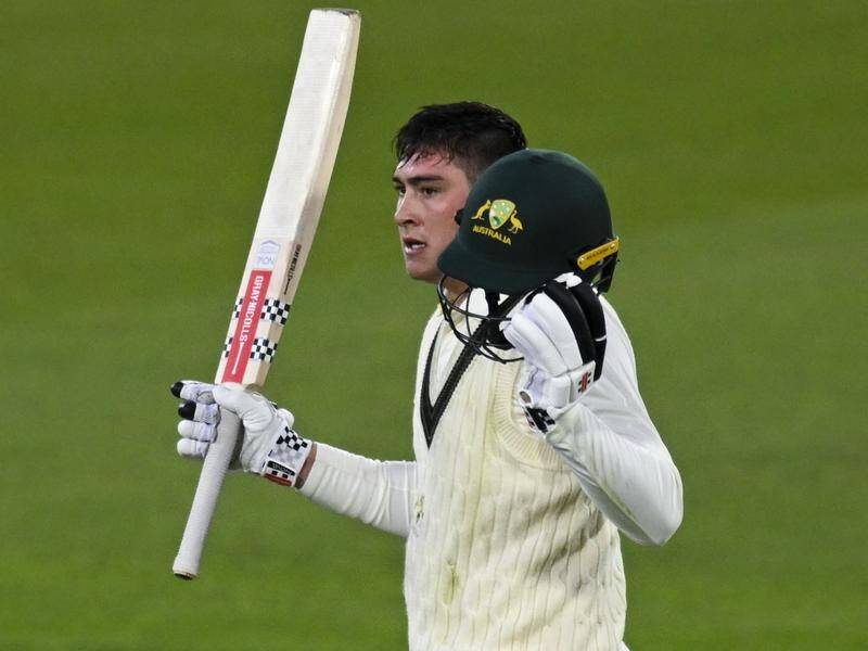 Matt Renshaw's treating the PM's XI clash with Pakistan just like another game, not a Test audition. (Lukas Coch/AAP PHOTOS)