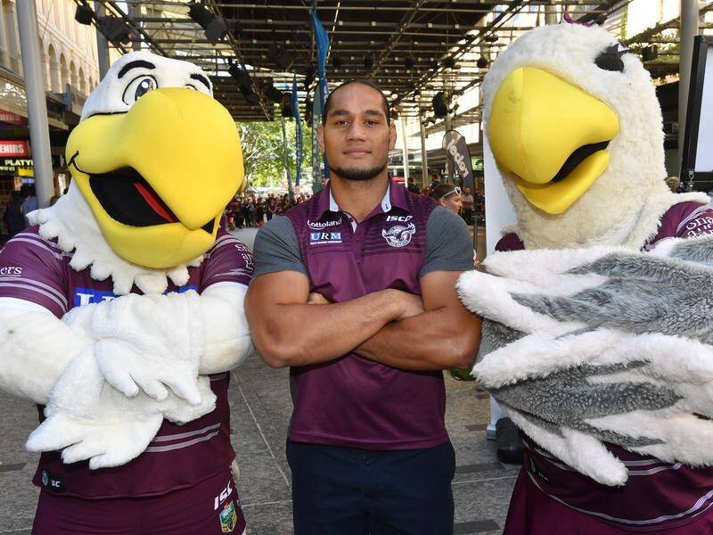 Martin Taupau has declared he's staying with Manly for at least the next two NRL seasons.