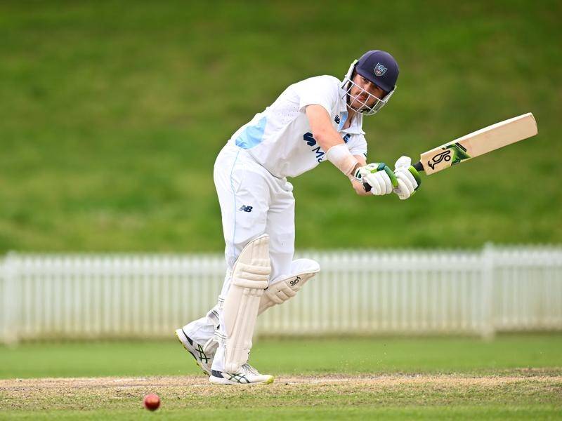 Daniel Hughes has given NSW a strong start as the Blues chase 233 for victory against Victoria. (Dan Himbrechts/AAP PHOTOS)