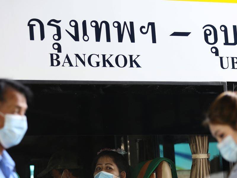Thailand is battling a record surge of coronavirus infections, centred on the capital Bangkok.