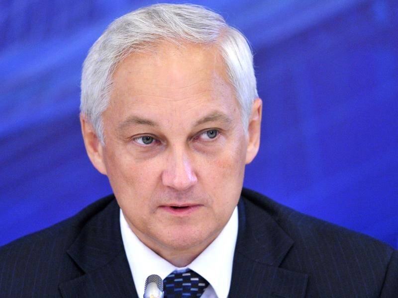 Andrei Belousov has been appointed first deputy prime minister by President Vladimir Putin.