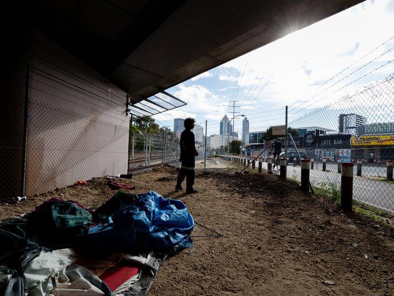 Indigenous rough sleepers reportedly made up a third of last year's homeless deaths in WA.