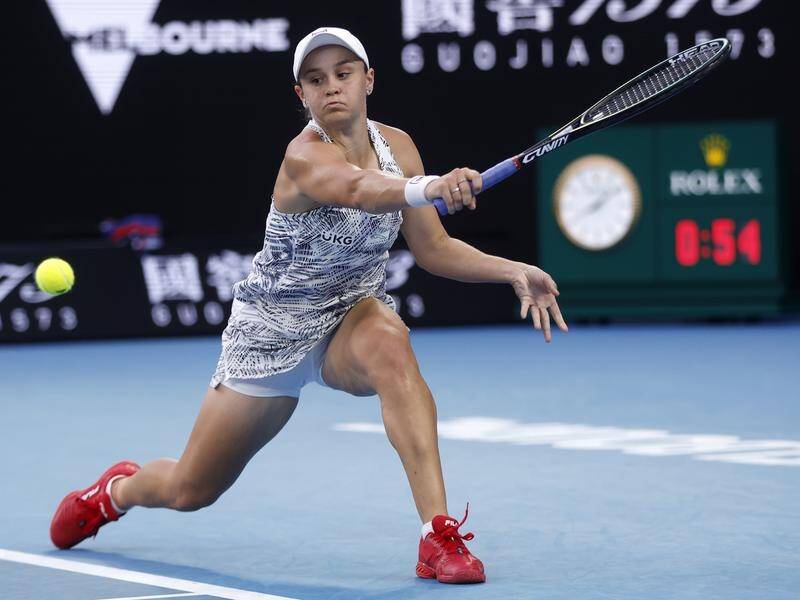 Ash Barty is the heavy favourite to advance from her Australian Open quarter-final.