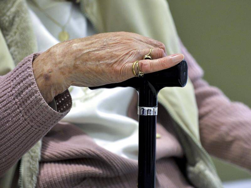Aged care reforms including screening to exclude unstable workers are set to take effect in July. (Alan Porritt/AAP PHOTOS)
