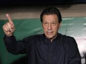 Pakistan's former prime minister Imran Khan was jailed for three years for selling state gifts. (AP PHOTO)