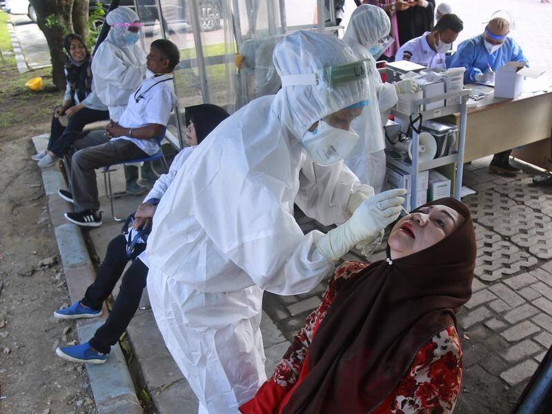 Indonesia has been grappling with a spike in coronavirus cases this month