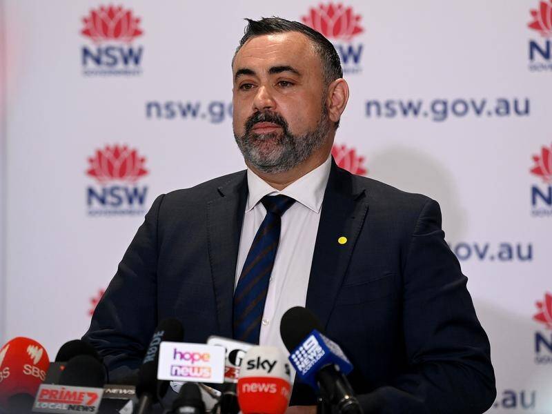 John Barilaro warned regional NSW communities were not returning to a 'pre-lockdown environment'.