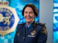 Donna Adams will become Tasmania's first female police commissioner in the force's 125-year history. (PR HANDOUT IMAGE PHOTO)