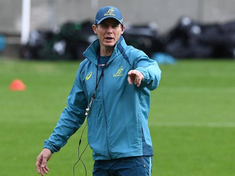 Stephen Larkham is happy with the chances the Wallabies are creating but not their conversion rate.