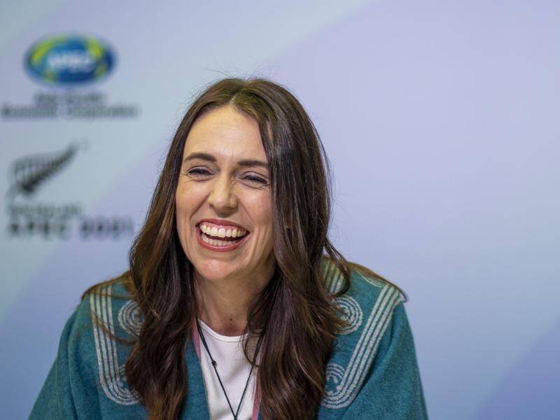 New Zealand Prime Minister Jacinda Ardern's Labour Party is on top of the polls with 43 per cent.