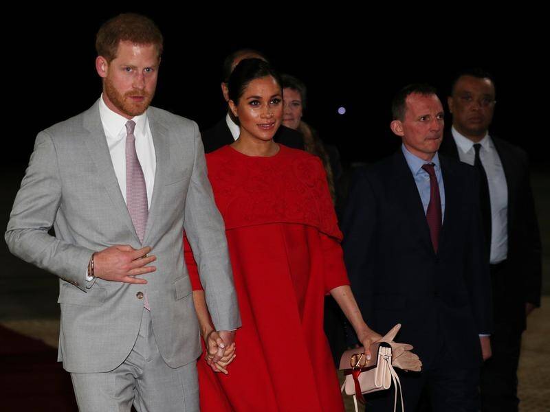 The Duke and Duchess of Sussex have arrived in Morocco for a three-day visit.