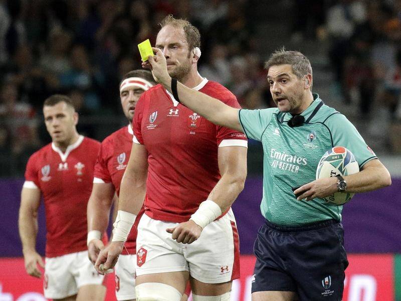 French referee Jerome Garces will control the Wallabies World Cup quarter-final clash with England.