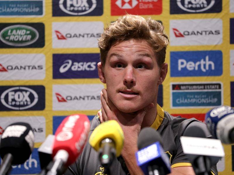 Captain Michael Hooper says a trio of returning veterans have been inspirational for the Wallabies.