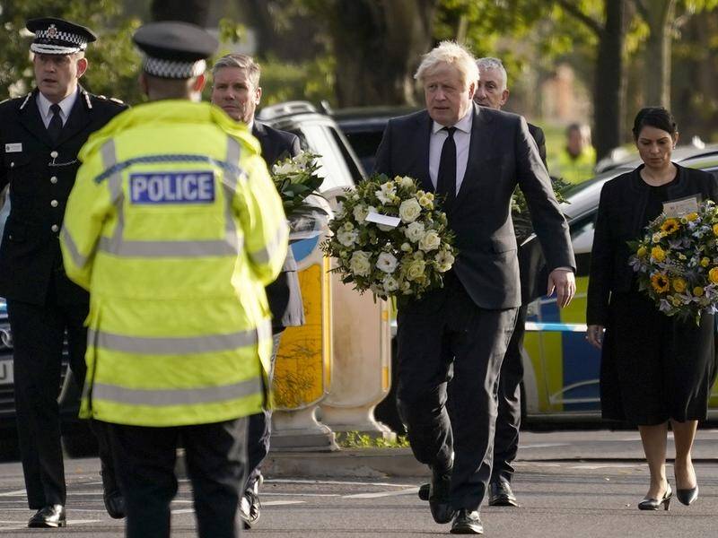 Labour's Keir Starmer, PM Boris Johnson and Home Secretary Priti Patel visited the scene.