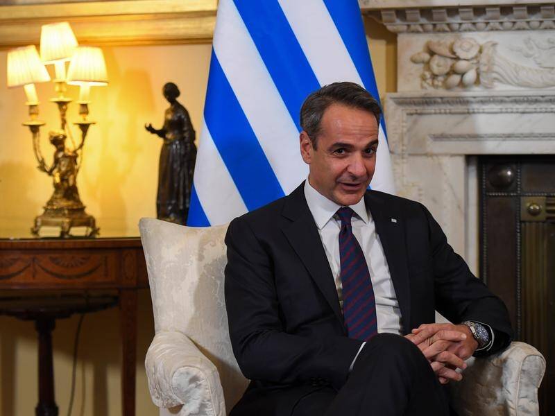 PM Kyriakos Mitsotakis has called fining unvaccinated people 100 euros a month "an act of justice".