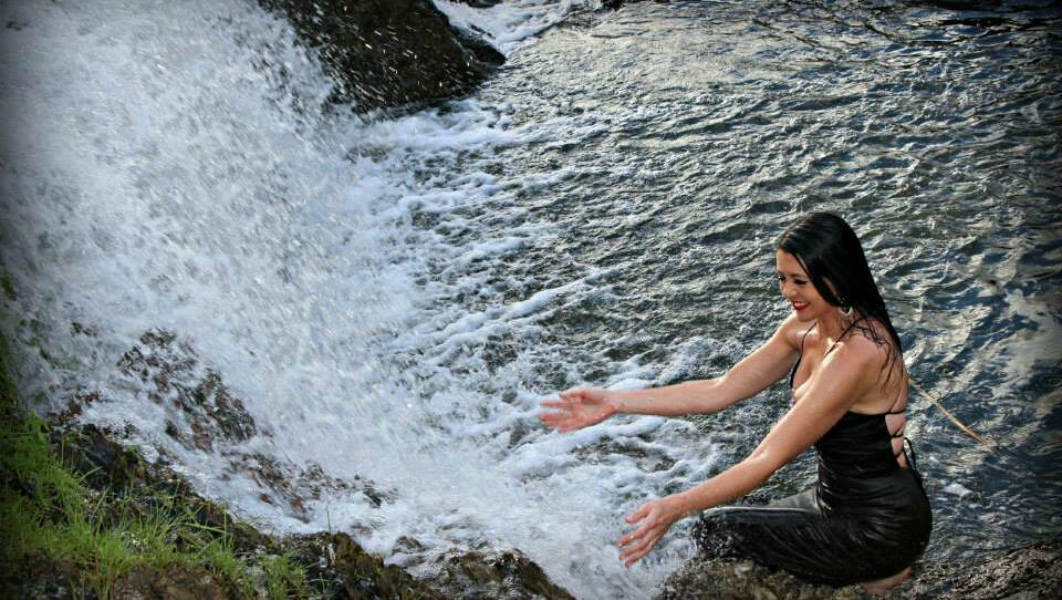 Serena Greaves at Marsden Weir. Uploaded to Facebook by Eden Greaves Makeup and Photography.
