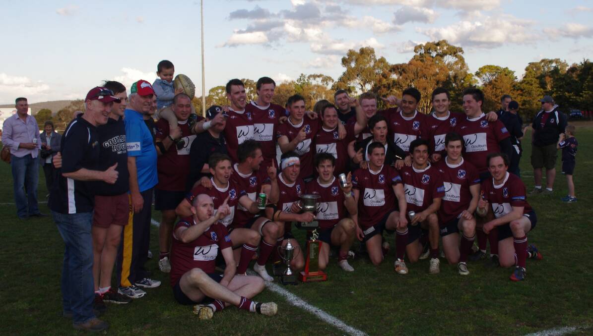 TOUGHER COMPETITION: Goulburn Dirty Reds Rugby Union first grade team, undefeated throughout the 2014 and 2015 Monaro competition season will this year take on the might of Canberra’s clubs in a rearranged ACT region competition.