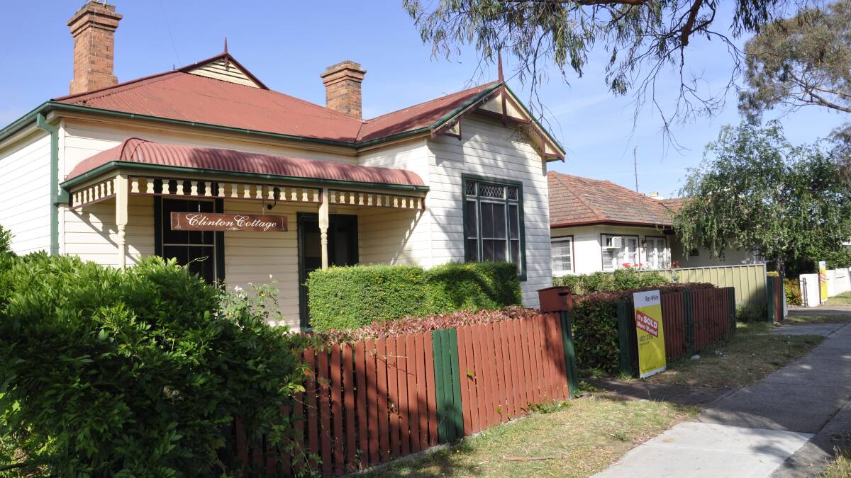 QUAINT: Clinton Cottage, a former private hospital at 90 Clinton St, is one of three houses proposed for demolition under plans for a 7-Eleven service station.