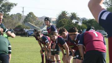 RUGBY: ACTRU 1st Division Round 8  - Goulburn Dirty Reds v Young Yabbies at Alfred Park, Young. 