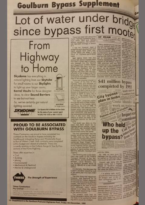 FLASHBACK: Goulburn Bypass opening, December 5, 1992 | Preview