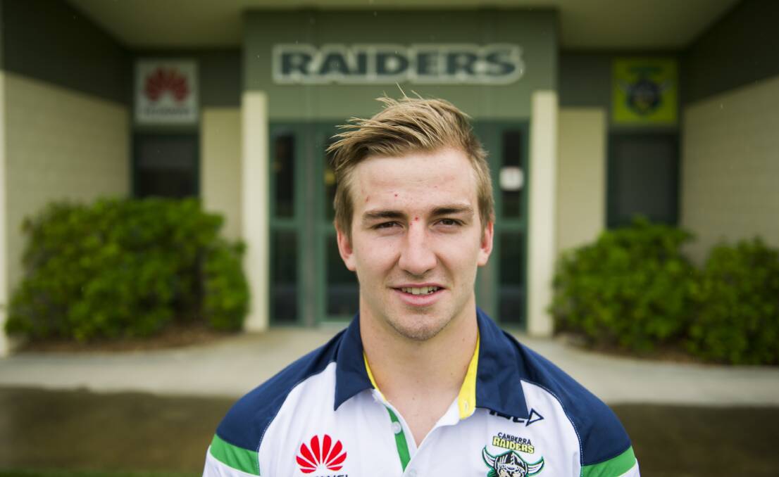 Lachlan Croker who is named to play in the halves. Photo: Rohan Thomson/Canberra Times.
