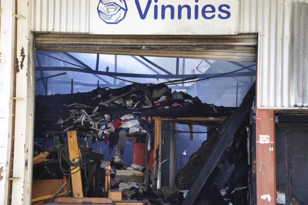 Donors dig deep after Vinnies' blaze