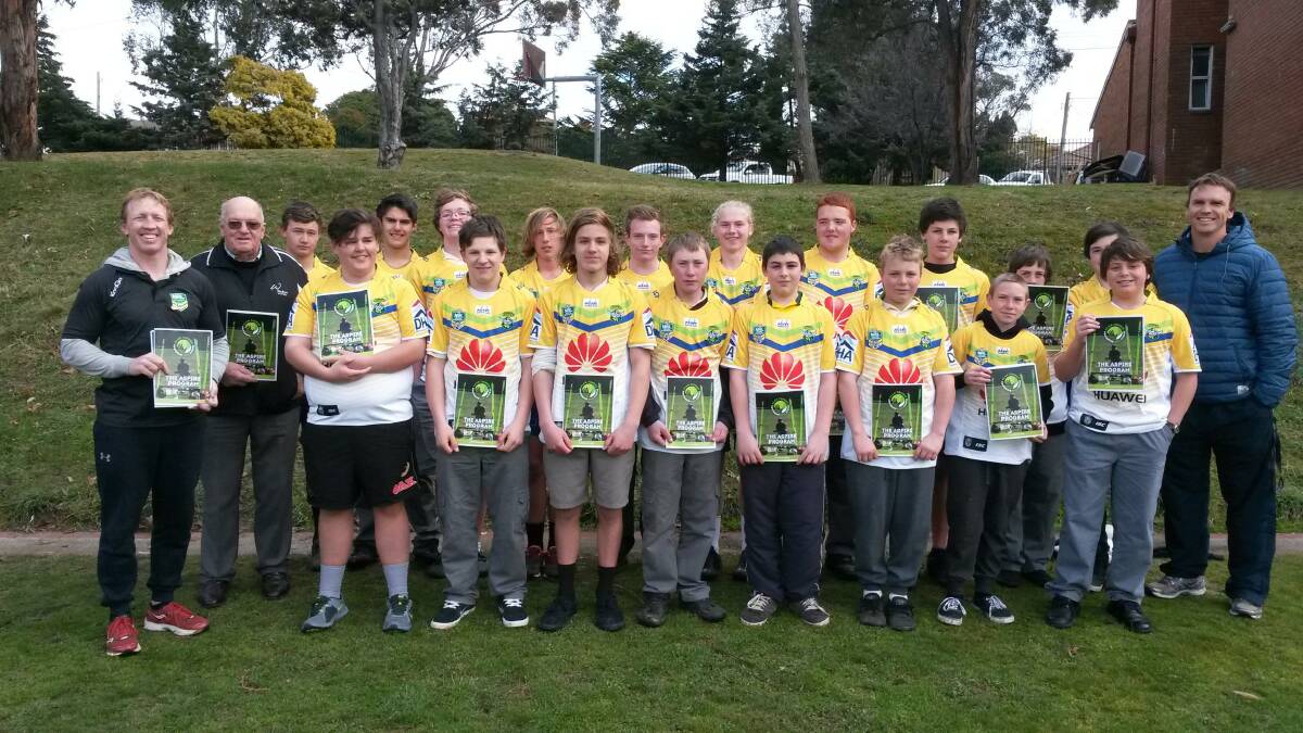 CHALLENGE: 20 Goulburn High students are being challenged and tested physically and mentally as part of the Aspire Program