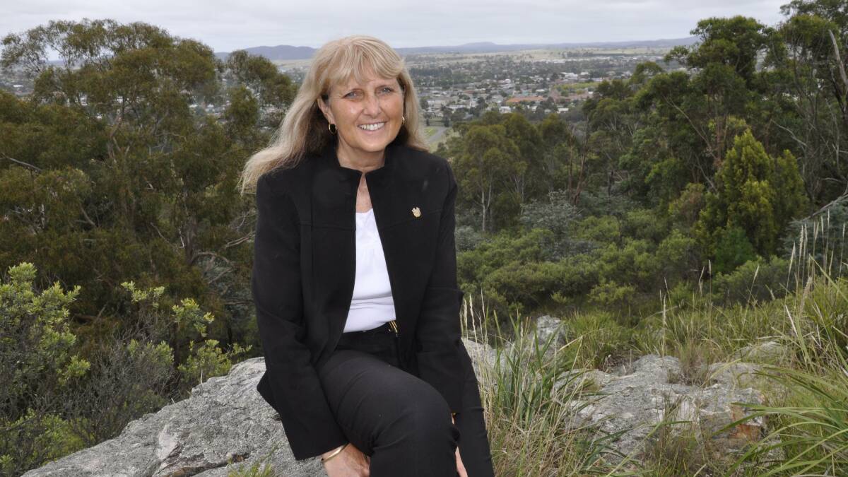 
 GIVING BACK: Cr Carol James says she loves living in Goulburn and the country lifestyle it offers. On Tuesday she was declared the city’s Woman of the Year as part of the Premier’s statewide award.
