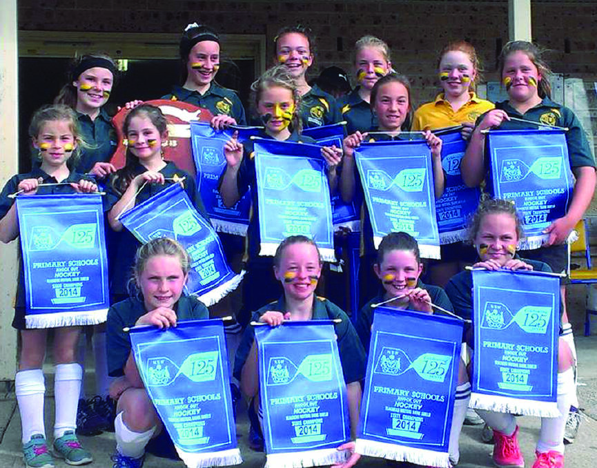 Best in the state - the Wollondilly girls hockey team. Photo: supplied 