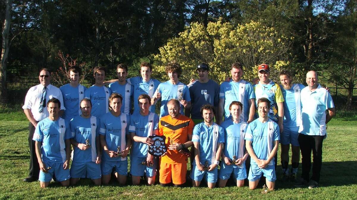 PREMIERS: The Goulburn Stags are Highlands Premier League premiers for the first time in their history
after a 2-0 victory over Yerrinbool on Saturday afternoon in Bowral.