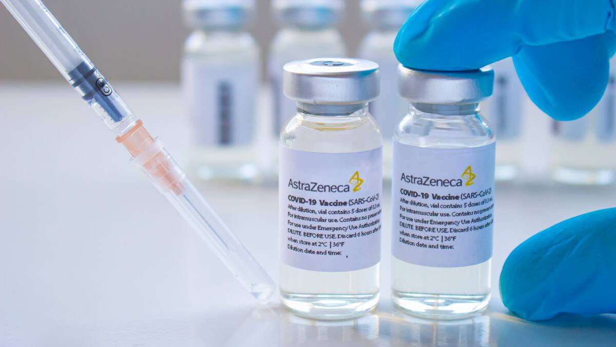 At least 885,000 doses of the AstraZeneca COVID-19 vaccine had been administered in Australia so far, making the instances of blood clots rare. Picture: Shutterstock