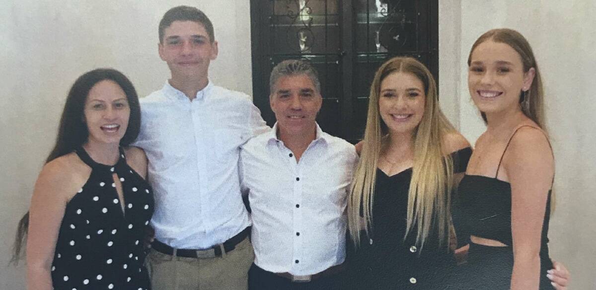 Sebastiano Montalto with family. Photo courtesy of the family