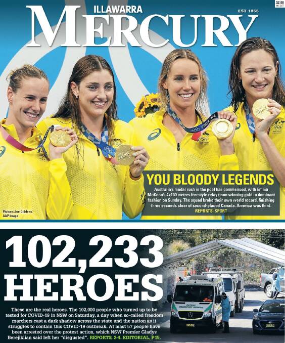 There were 102,233 real heroes on Saturday